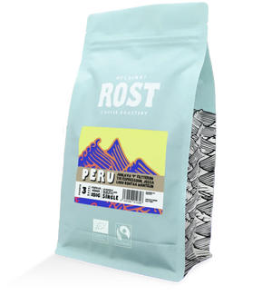 PERU Cajamarca monipuolinen single-origin kahvi – ROST Kahvipaahtimo
